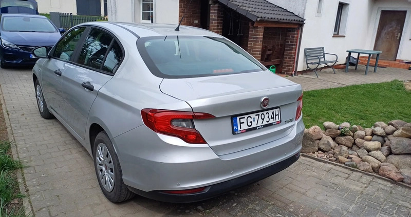 Fiat Tipo cena 31900 przebieg: 73000, rok produkcji 2017 z Strumień małe 191